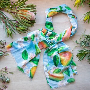 Wearable Art Scarf French Pear by Katherine Appleby image 1