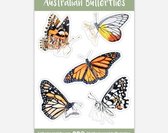 Australian Butterflies | STICKER SHEET