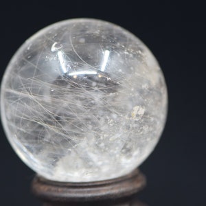 Rutilated Quartz Sphere