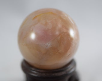Flower Agate Sphere