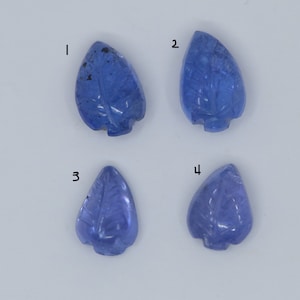 You Pick Super Gemmy Tanzanite Leaves