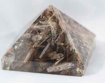 Smoky Quartz Pyramid with Unknown Inclusions