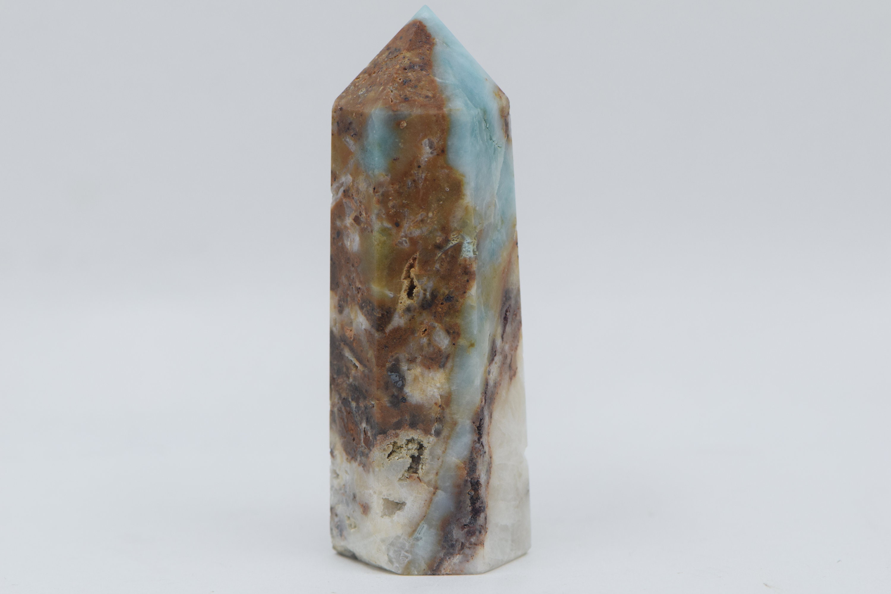 Azumar With Hematite & Calcite Tower - Etsy