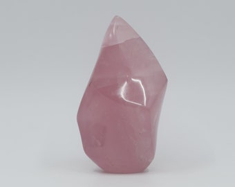 Small A+ Quality Bubblegum Pink Rose Quartz Flame