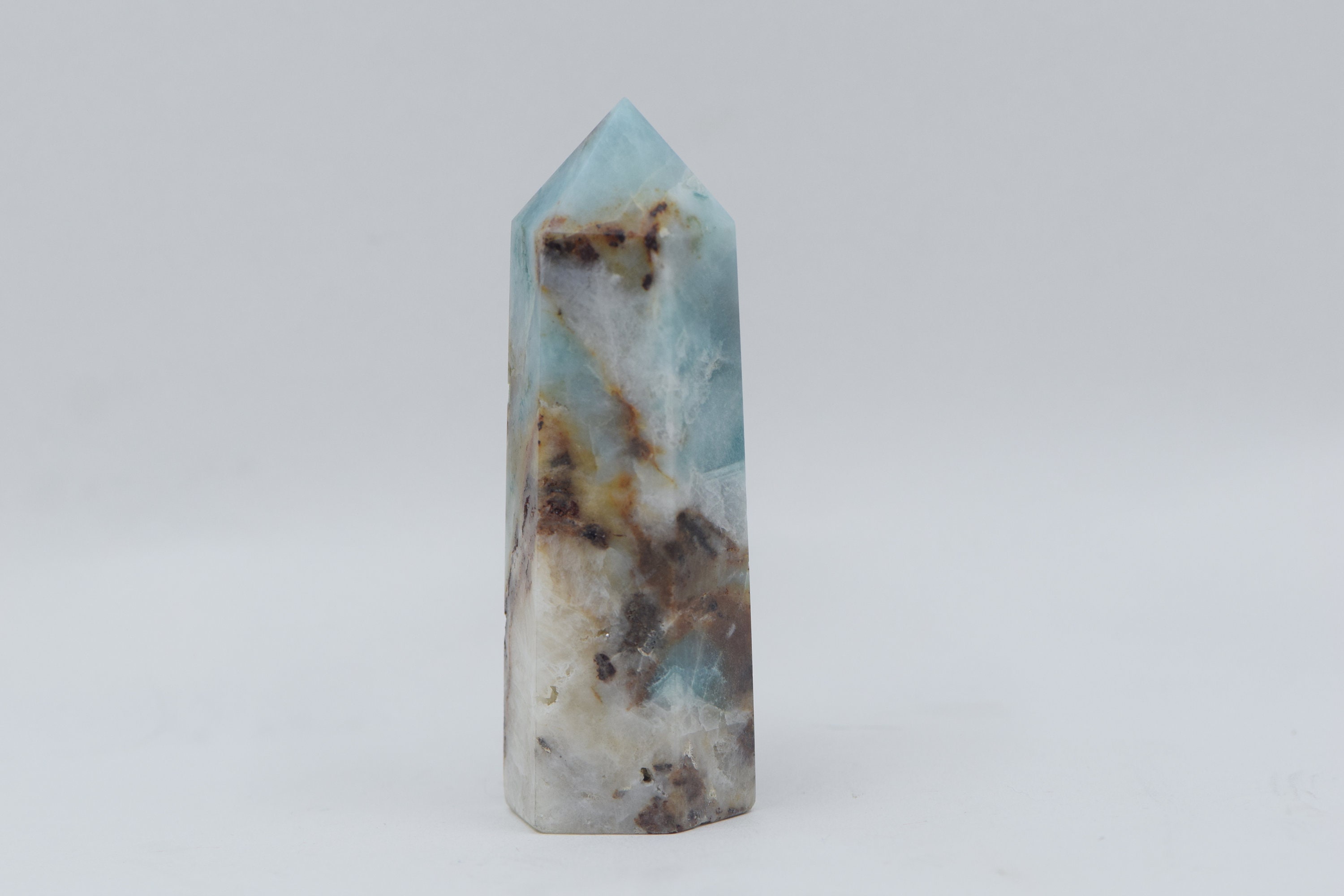 Azumar With Hematite & Calcite Tower - Etsy