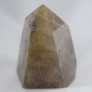 Rutilated Smoky Quartz Tower