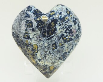 RARE Covellite with Pyrite Heart