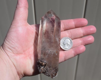 Large Smoky Quartz with Hematite