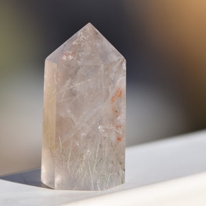Small Rutilated Quartz Tower