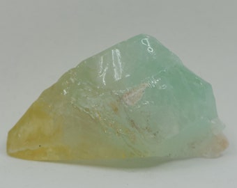 Green and Honey Calcite Point