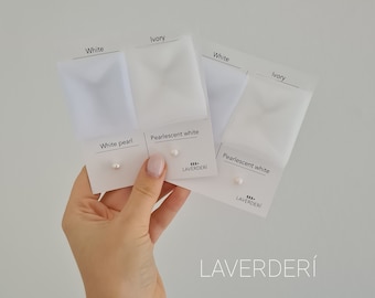 Tulle swatches | Pearl samples