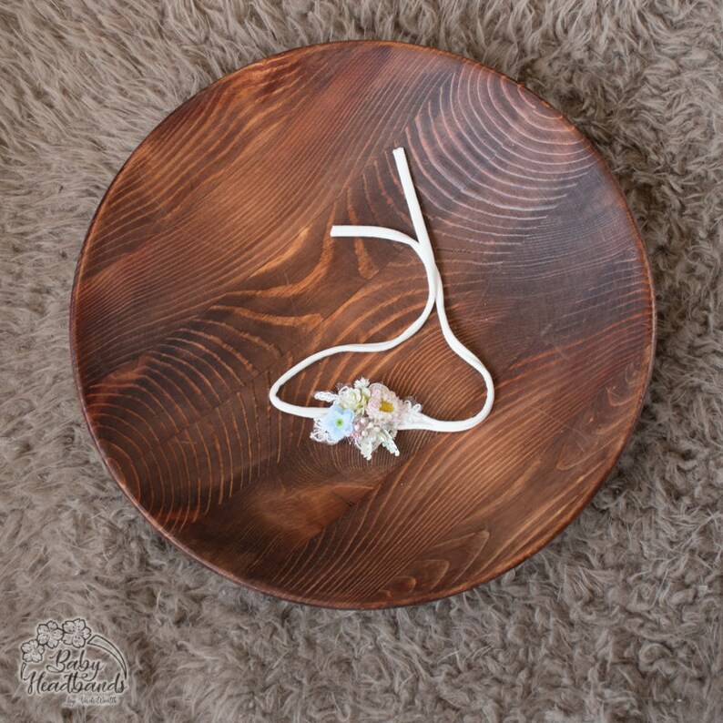 flower tieback Spring Newborn photography photo props Delicate Headband Baby Girl gift