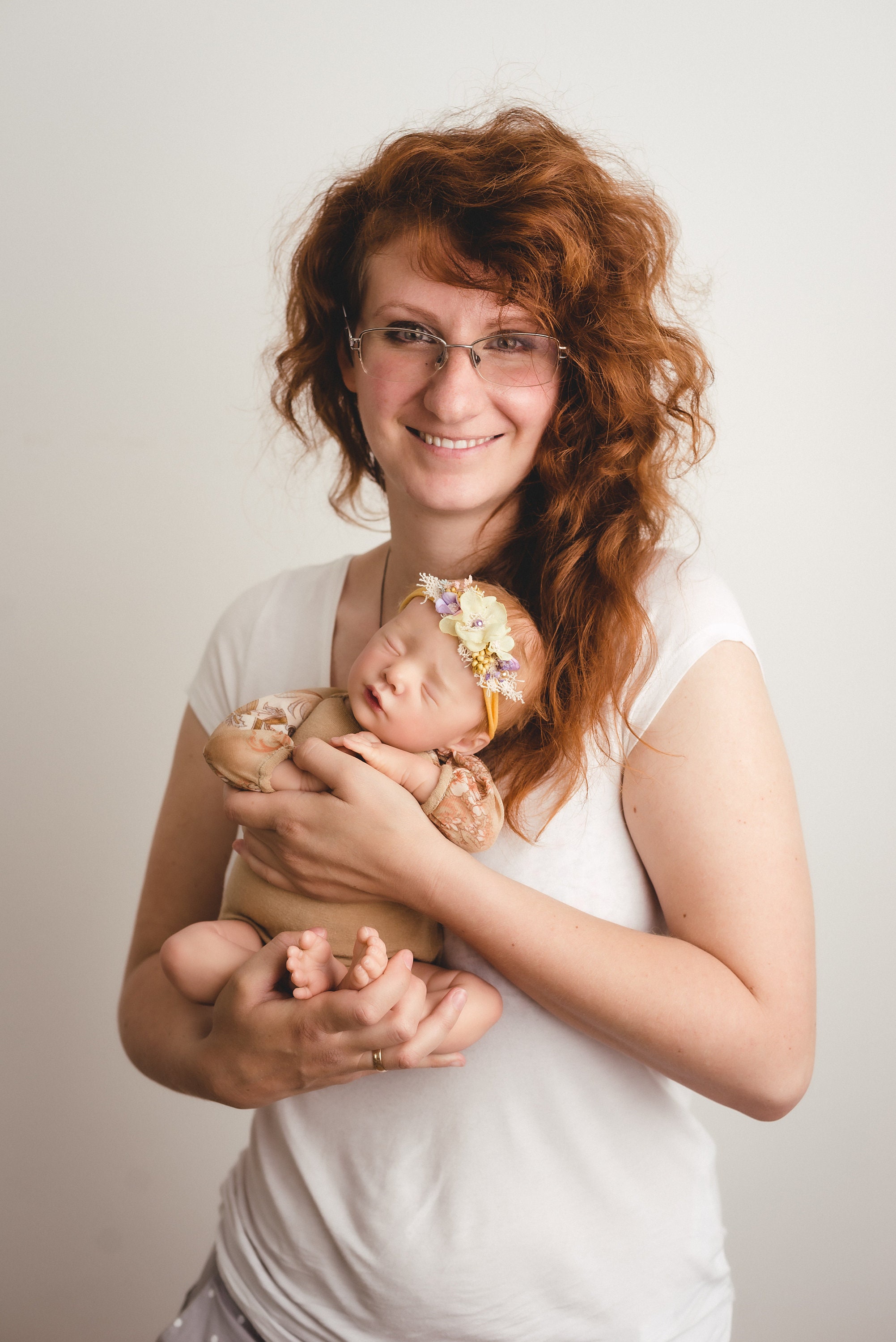 Newborn Flower Headband RTS Photography Photography Props Etsy UK