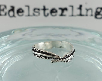 925 Sterling Silver Feather Toe Ring, Toe Ring, Summer Toe Ring, Adjustable Toe Ring, Feather Toe Ring, Festival Toe Ring, Boho Toe Ring