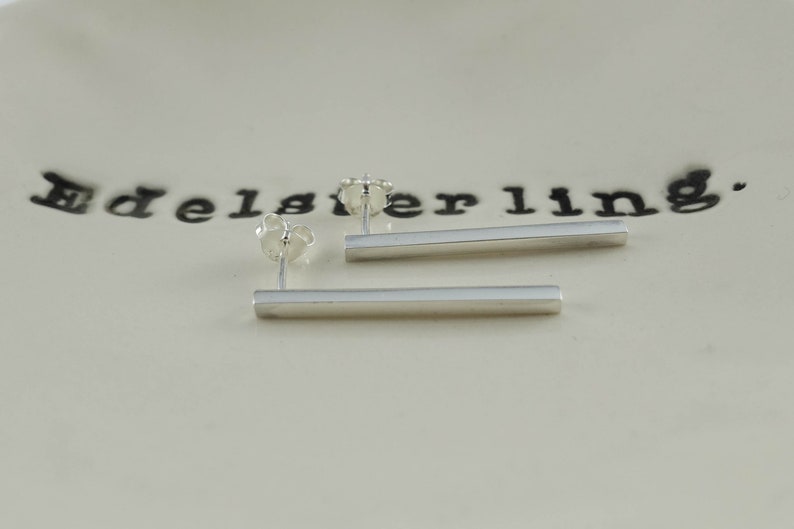 925 Sterling Silver Square Line Bar Stud Earrings Geometric Jewelry,Square Geometric Studs Bar Earrings Line Bar Bar Studs Bar Jewelry