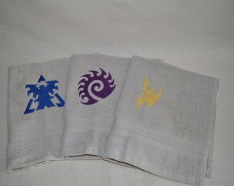 Toalla de invitados, toalla facial, toalla de baño de StarCraft