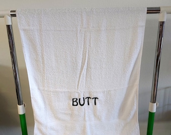 Bath towel - Butt / Face - Gifts for him