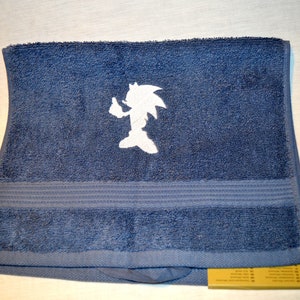 Sonic the Hedgehog - guest towel, face towel, bath towel