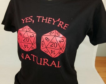 Natural 20 printed t-shirt