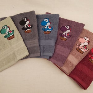 Bundle - Super Mario - Yoshi -  face towel