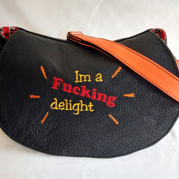 Rosie Swoon Patterns - Crossbody bag - Embroidered handbag - Fucking Delight