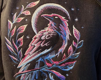 Moolight Raven - Borsa tote - Felpa con cappuccio