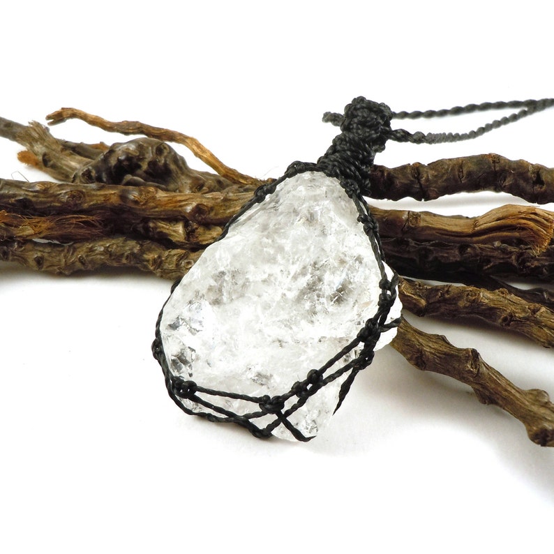 Master Healing master healer Quartz Jewelry Rough Quartz Gold Quartz Necklace Raw Clear Quartz Necklace April birthstone.