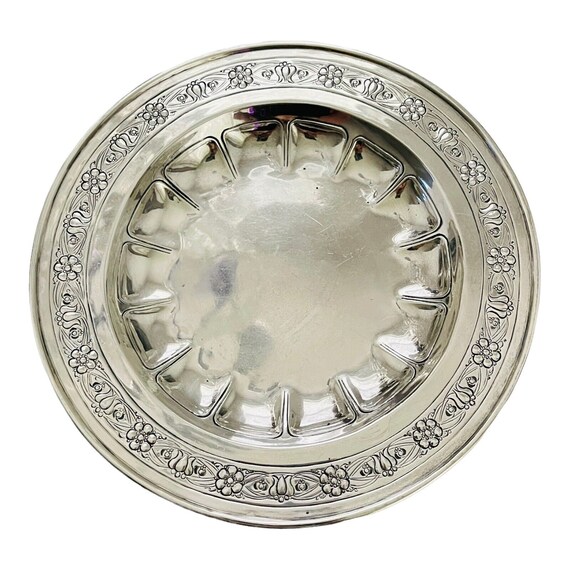 Rare Vintage Sterling Silver Plate dish by Mary Catherine Knight