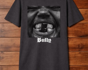Kanye T-shirt met graphic | Grafisch shirt Bully | T-shirt | Ye Bully-T-shirt | Kanye Bully-album | Streewear-esthetiek | Tracklist-T-shirt Bully