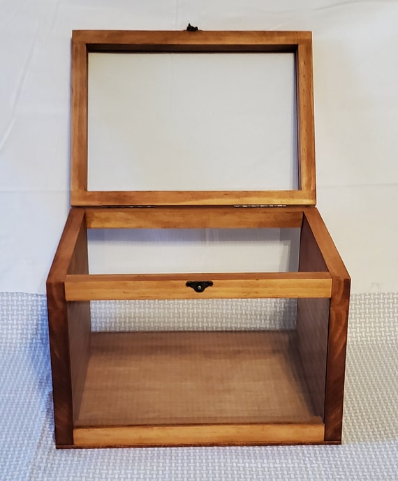 3-Sided Glass Display Case