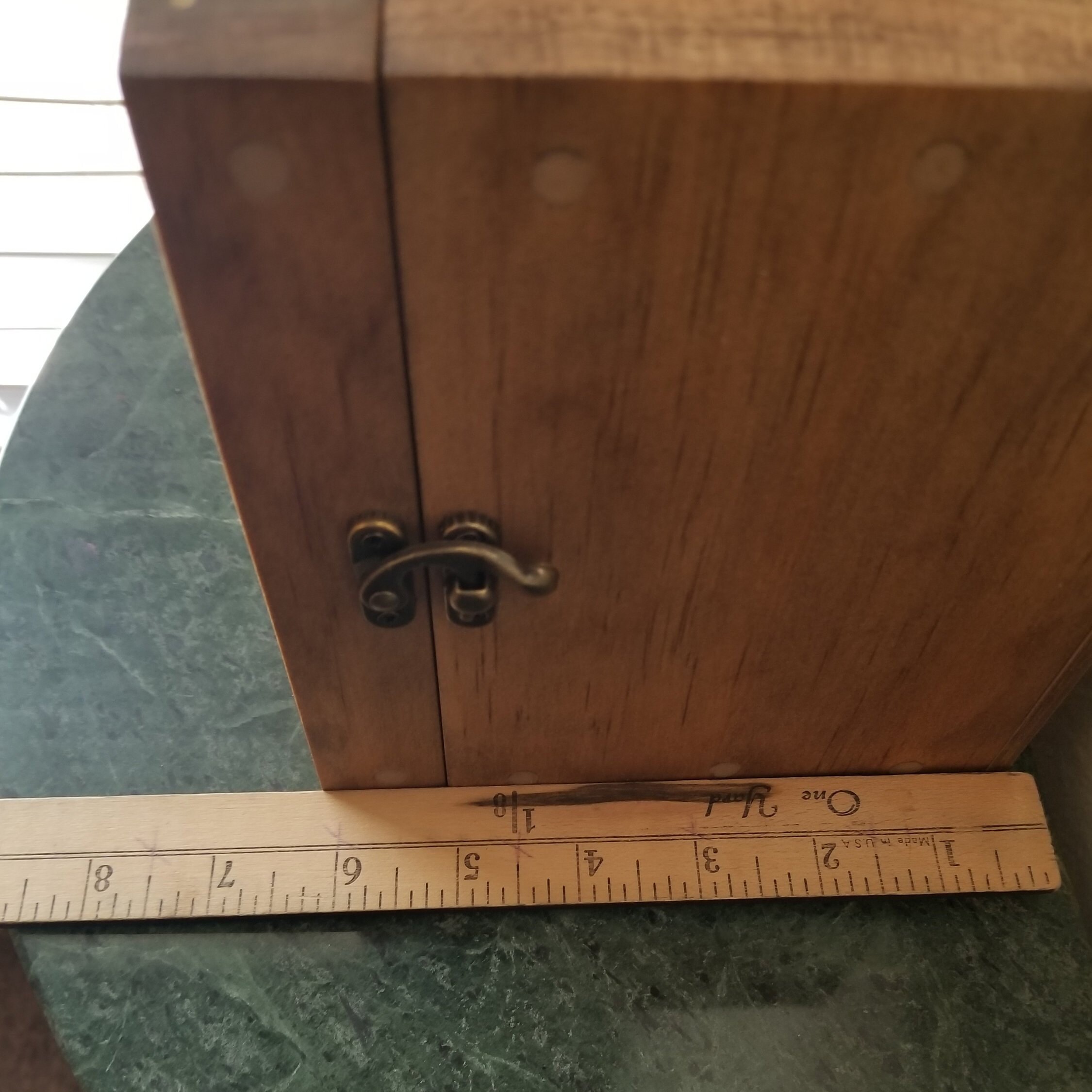 4 1/2 x 5 1/2 x 5 1/2 Holz Shadow Box Display Fall aufgekfacht | Etsy