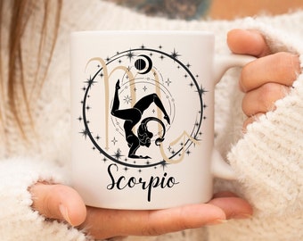 Scorpio Mug | Scorpio Coffee Mug | Scorpio Constellation | Zodiac Gifts for Scorpio | Zodiac Mug | Scorpio Gifts | Scorpio Birthday Gifts