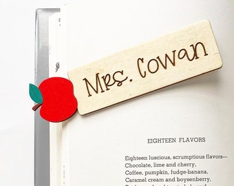 Teacher Bookmark - Personalized Engraved Gift
