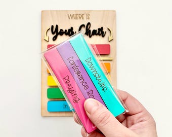 Mini "Where Is" Sign Extra Tiles - Office Desk Sign