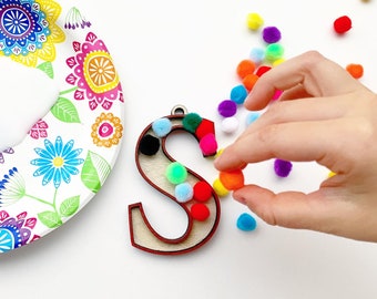 DIY Ornament - Personalized Ornament - Christmas Ornament - Kids Crafts - Party Craft