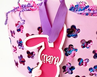 Bunny Basket Tags - Easter Basket - Personalized Tags - Gift Tags - Easter Tags - Bunny Tags - Name Tags