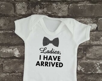Baby Boy Hand Crafted 100~Gender Reveal 3048M Mustaches and Bows Little Man