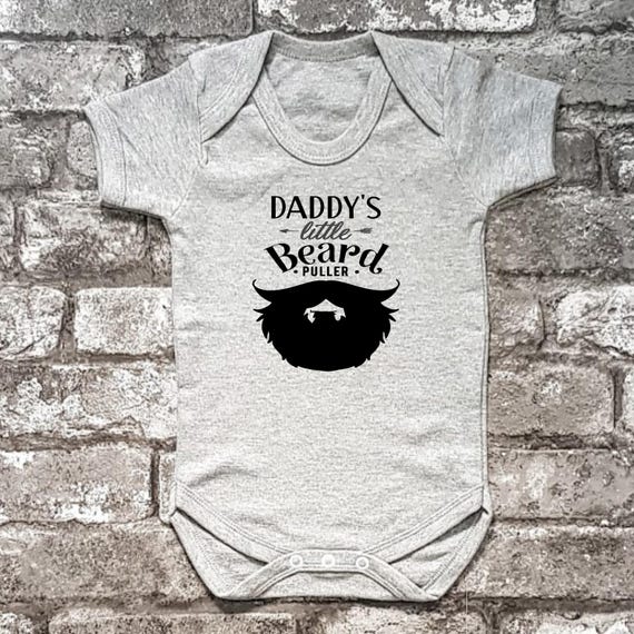 Daddy's Beard Puller Baby Onesie Online