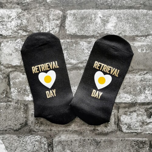 IVF Egg Retrieval Day Socks Infertilty 1 in Etsy