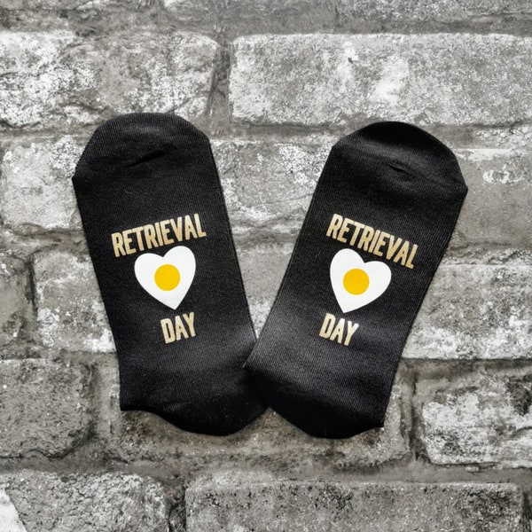 IVF socks, Egg Retrieval Day Gift, IVF Gift, IVF Lucky Socks, Fertility Journey, Pregnancy Socks