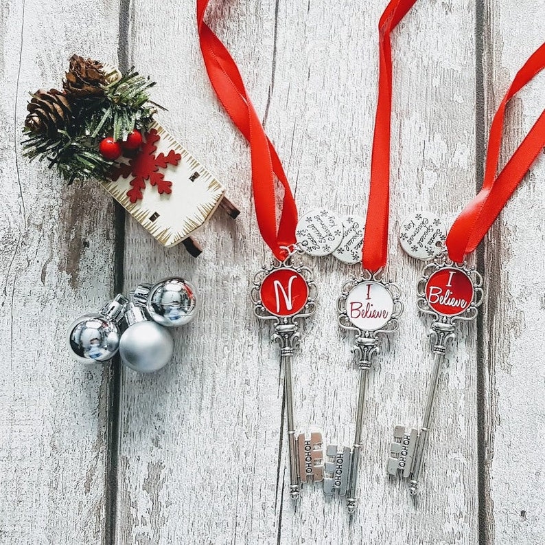 Santa Key Rings Personalised Santa's Magic Key, Santa Key, Santa's Special Key, Magic ...