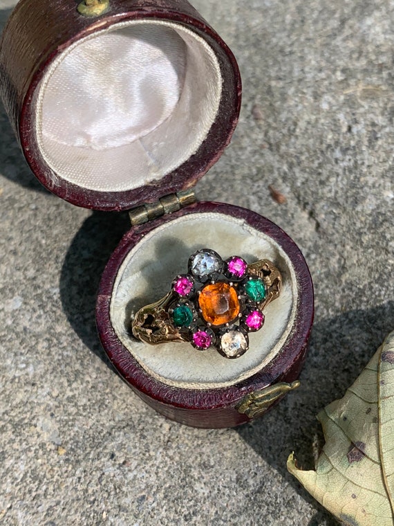Georgian Harlequin Ring