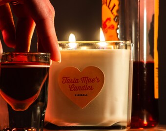Cinnamon 4oz Fireball Herbal Soy Candle
