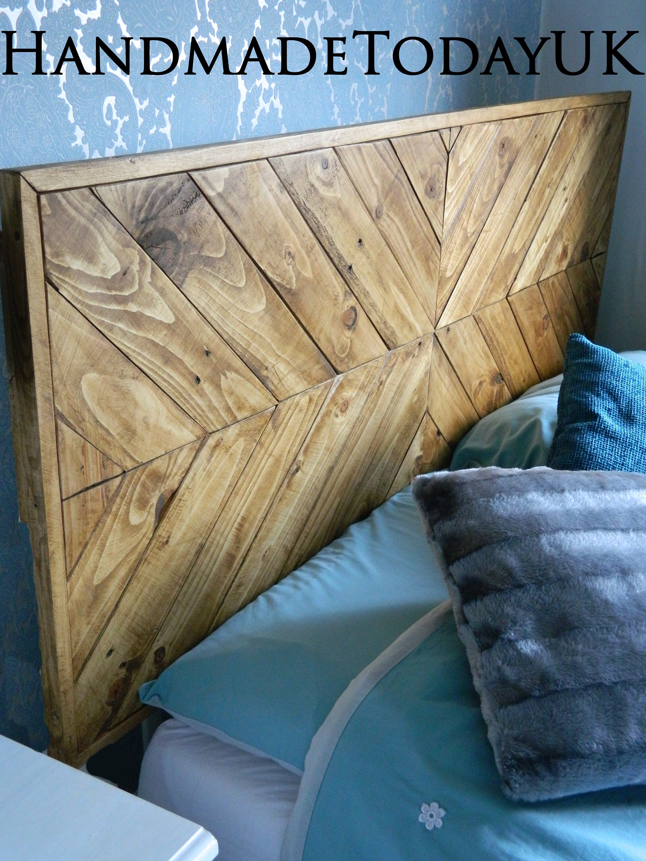 Herringbone king headboard deals