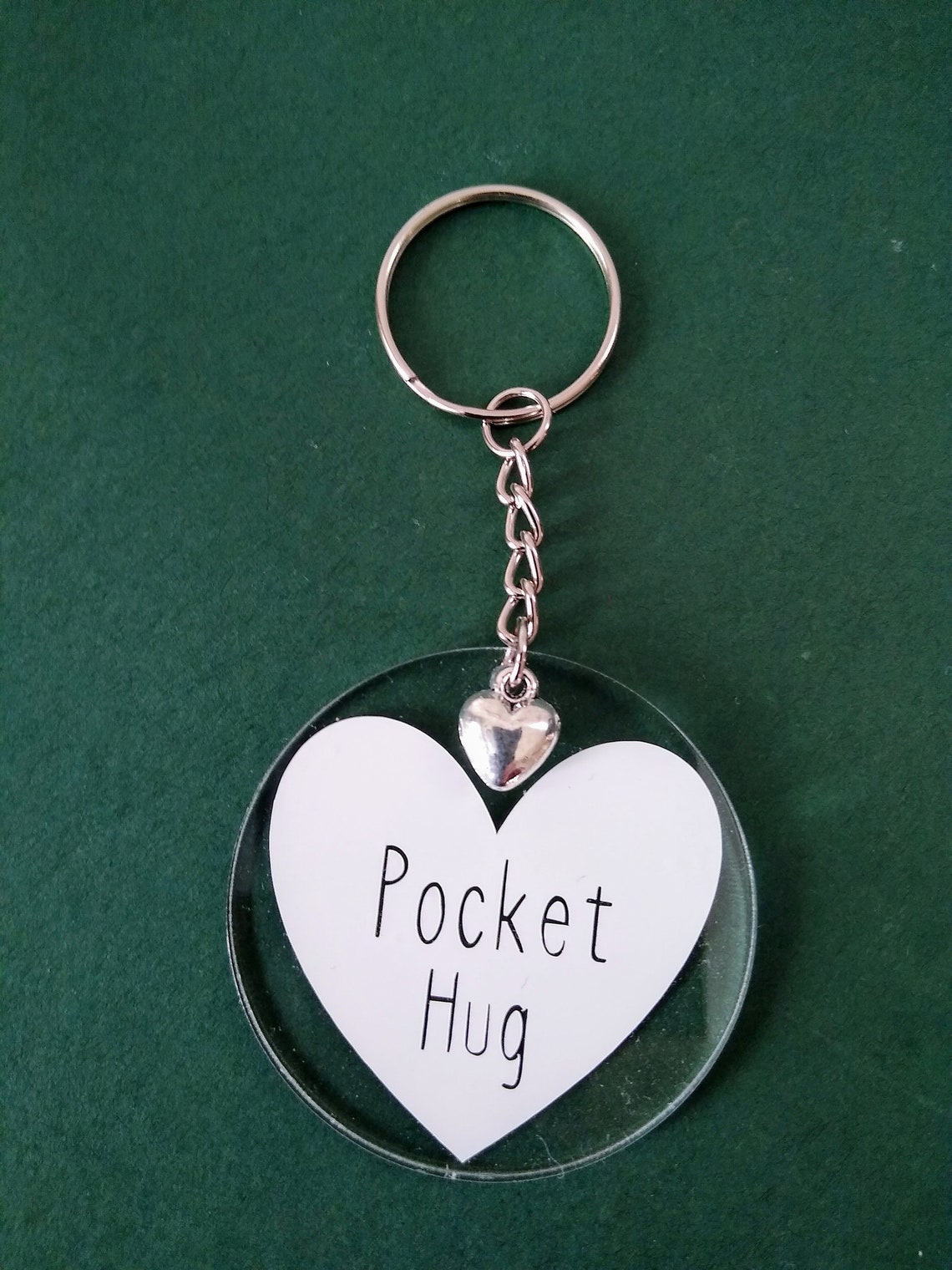 Pocket Hug Keyring Lockdown gift Valentines Gift Mum | Etsy