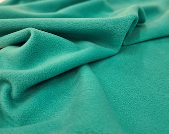 Jade Green Anti-Pill Fleece Fabric | Soft Craft Material