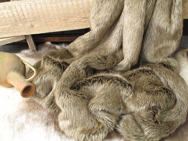 Mink top fluffy cushions