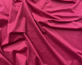 Hot Pink Velvet Fabric | Luxury Upholstery, Craft & Fashion Fabric