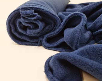Polar antypillingowy w kolorze Petrol Blue | Miękki materiał do robótek ręcznych
