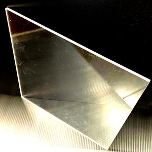 Clear Acrylic Plexiglass Plastic Sheet - 3/8" Thick - 12" x 12"